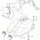 LT,A400F,C,Z Топливный бак