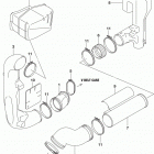 LT,A500X,XC Belt cooling duct