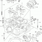 LT,A750X,XC Головка цилиндров