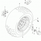LT,A500X,XC Lh rear wheel