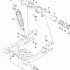 LT,A400F,C,Z Rear swingingarm (lt-a400fl7 p33)