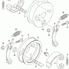 LT Z50 Тормоза переднее колесо