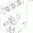 LT,A750XP,C,Z Задний тормоз