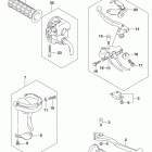 LT,A500X,XC Рулевые переключатели