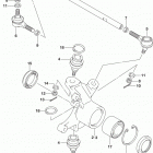 LT,A750XP,C,Z Рулевая ,поворотный кулак