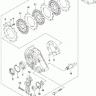 LT,A500XP,C,Z Задний тормоз