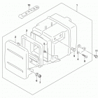 LT,A500X,XC Задний короб