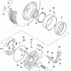 LT,A400F,C,Z Rh rear wheel