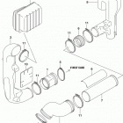 LT,A750X,XC Belt cooling duct