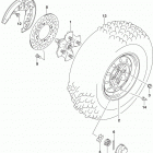 LT,A750X,XC Переднее колесо