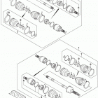 LT,A500X,XC Передний привод