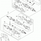 LT,F400F Передний привод