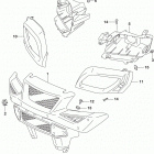 LT,A500X,XC Front grille (lt-a500xl7 p28)
