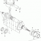 LT,A750XP,C,Z Коленвал