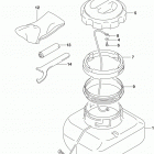 LT,A750X,XC Передний ящик