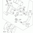 LT,A500X,XC Передние тормоза