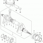 LT,A500X,XC Коленвал