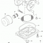 LT,F400F Масляный насос