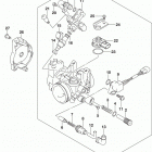 LT,F400F Корпус Дросселя