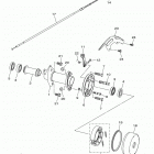 YFZ50 (YFZ05YYXJL) Задний тормоз