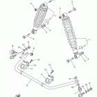 GRIZZLY EPS HUNTER  (YFM70GPHJH) Задняя подвеска