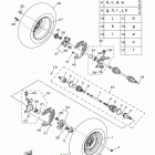 KODIAK 450 EPS 4WD H (YFM45KPHKF) Переднее колесо