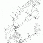KODIAK 450 EPS 4WD HUNTER  (YFM45KPHJF) Выхлопная система