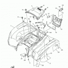 GRIZZLY EPS HUNTER  (YFM70GPHLH) Задний бампер