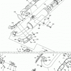 GRIZZLY EPS HUNTER (YFM70GPHLH) Выхлопная система