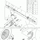 GRIZZLY EPS 4WD SPEC (YFM70GPLKL) Переднее колесо