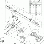 GRIZZLY EPS HUNTER  (YFM70GPHLH) Переднее колесо