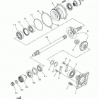 KODIAK 700 EPS HUNTER  (YFM70KPHJH) Промежуточный ведущий вал