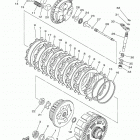 YFZ450R  (YFZ45YSXLL) Сцепление