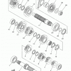 YFZ450R  (YFZ45YSXLL) Трансмиссия