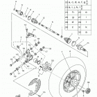 GRIZZLY EPS HUNTER (YFM70GPHJH) Переднее колесо