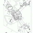 YFZ450R  (YFZ45YSXLL) Корпус дроселя в сборе