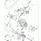 RAPTOR 700  (YFM70RSBJD) Корпус дроселя в сборе