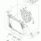 YFZ450R  (YFZ45YSXLL) Радиатор и Патрубки