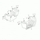 YFZ50 (YFZ05YYXJL) Подножки