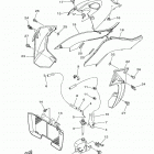 YFZ450R  (YFZ45YSXLL) Боковые обтекатели