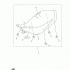RAPTOR 700  (YFM70RSBJD) Сиденье