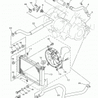 KODIAK 450 HUNTER (YFM45KDHL) Радиатор и Патрубки