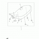 RAPTOR 700R SE (YFM70RSSJW) Сиденье