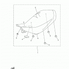 RAPTOR 700  (YFM70RSBMS) Сиденье