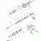 KODIAK 450 HUNTER (YFM45KDHL) Промежуточный ведущий вал