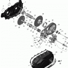 4- Commander MAX 1000R EFI 05- transmission - 1000r