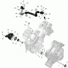 001 - Commander 800R EFI - North America 01- engine cooling - 800r efi