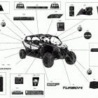 006 - Maverick MAX Turbo R - International 09- decals maverick max -  turbo r - package std - inter...