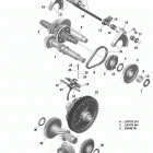 Defender HD10 01- gear box and components with lockable differential