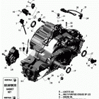 002 - Maverick Trail 800 - DPS - T2B Series 05- gear box and components   - 420686757